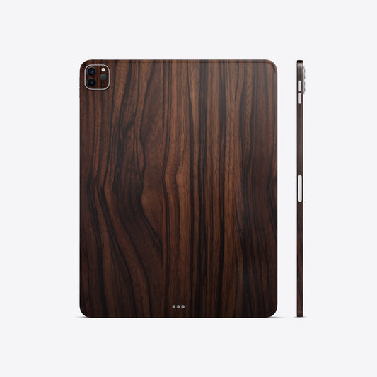 3M Ebony Wood iPad & Tablet Skins | Textured Wood Finish Protection