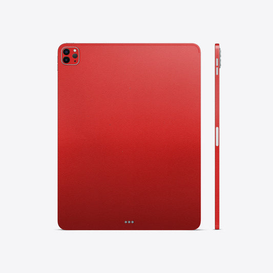 3M Matte Red iPad & Tablet Skins | Bold Matte Finish Protection